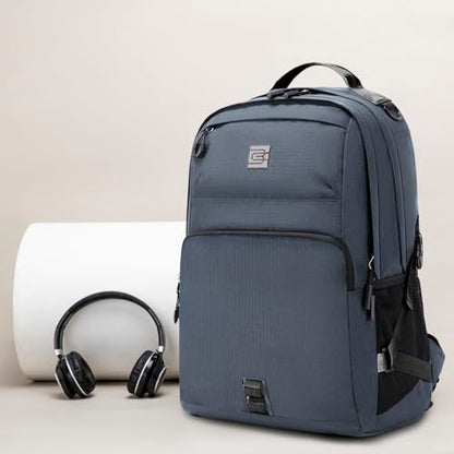 Laptop Backpack, Lightweight Waterproof Material, Travel Sports Bag, Suitable for 16 inch Laptops (Gray) - color: Gray