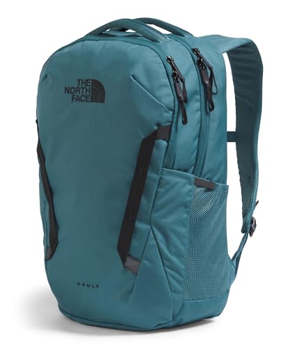 The North Face Vault Everyday Laptop Backpack - Commuter Travel Bag, Water-Repellent Finish, Spacious Compartment, Space/TNF Black, One Size - color: Space/Tnf Black