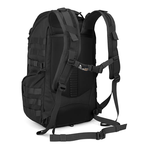 Mardingtop 30L Molle Military Backpack, Tactical Backpack for Men - color: Black