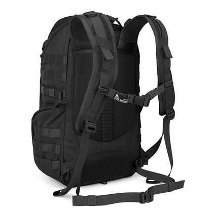 Mardingtop 30L Molle Military Backpack, Tactical Backpack for Men - color: Black