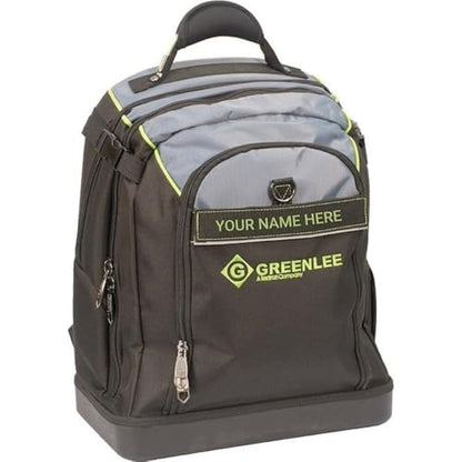 Greenlee - Professional Tool & Tech Backpack (0158-27) , Black - style: Professional Tool and Tech Backpack