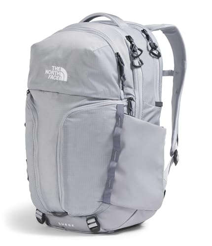 The North Face Women's Surge Commuter Laptop Backpack - Everyday Travel Bag, Laptop Sleeve, Water-Repellent, Blue Flax/Twilight Galaxy, One Size - color: Blue Flax/Twilight Galaxy