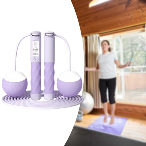 YIJU Cordless Skipping Rope with Digital Counter for Indoor Exercise And Training
