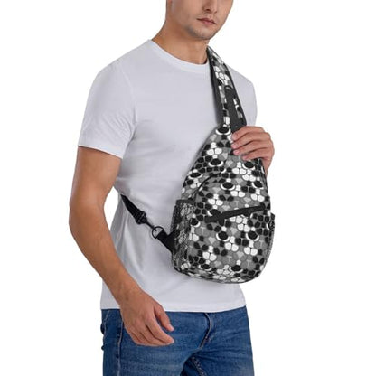 Funny 80S Flashes Outdoor Crossbody Shoulder Bag For Unisex Young Adult Hiking Bicycling - color: 18