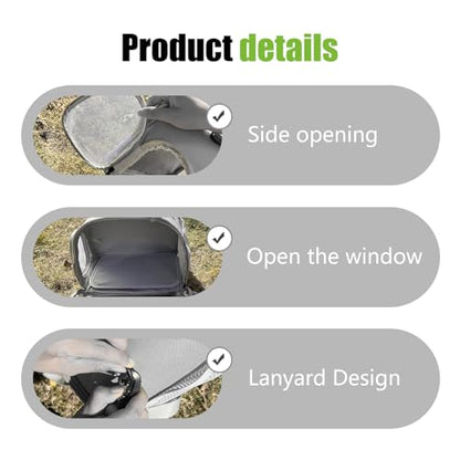 WEVONIGU Expandable Small Animal Backpack Carrier with Clear Bubble Window Large Space Travel Cage for Hedgehog Rat Parrot,Bearded Dragon,Sugar Glider,Airline Approved (Grey, Carrier) - color: Grey, size: Carrier
