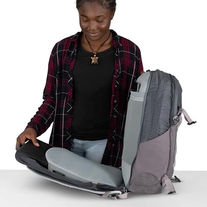 Osprey Nebula Commuter Backpack, Tungsten Soundwave/Grey Heather - color: Tungsten/Soundwave Grey Heather