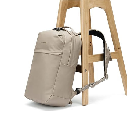Pacsafe V 20L City backpack - color: Beige