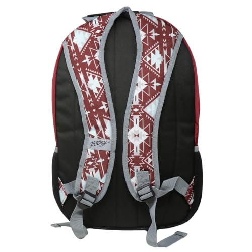 HOOEY Rockstar 20L Backpack - Compact Travel Backpack with Laptop Sleeve - Lightweight, Durable Daypack for Commuting, Hiking & Outdoor Use - Unisex Design (Burgundy/Black) - color: Burgundy/Black