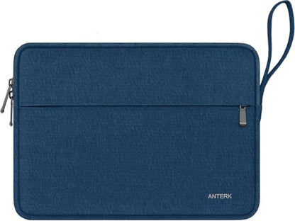 Laptop Sleeve Case 14 Inch, Water Resistant Traveling Computer Cover with Handle, Shockproof Protective Carrying Laptop Bag Compatible for 14 Inch MacBook Air/Pro, HP, Dell, Lenovo, Blue - color: Blue, size: 14 Inch