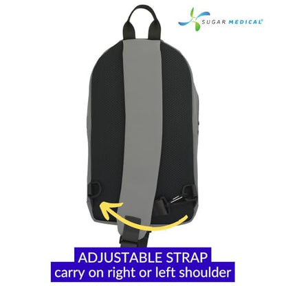 Sugar Medical Insulated Diabetes Sling Backpack | Diabetic Care Products | Diabetic Supplies Travel | Diabetes Care (Dylan) - color: Dylan