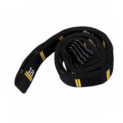 Wooden Gymnastics Rings, Double Circle Full Body Exercise Rings with Adjustable Numbered Straps for Home Gym
