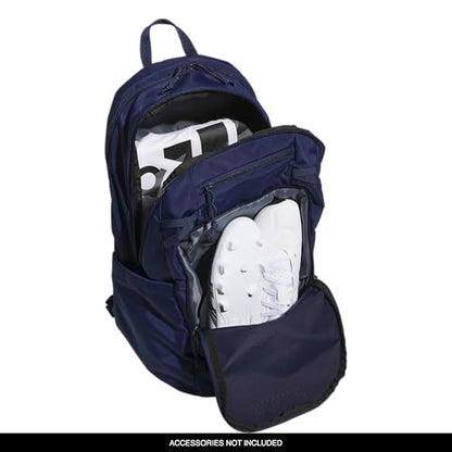 adidas Defender 5 Backpack for Sports, Gym, School and Travel, 33L, Navy Blue, OSFA - color: Navy Blue