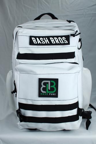Bash Athletics 45L Tactical Gym Backpack - color: White