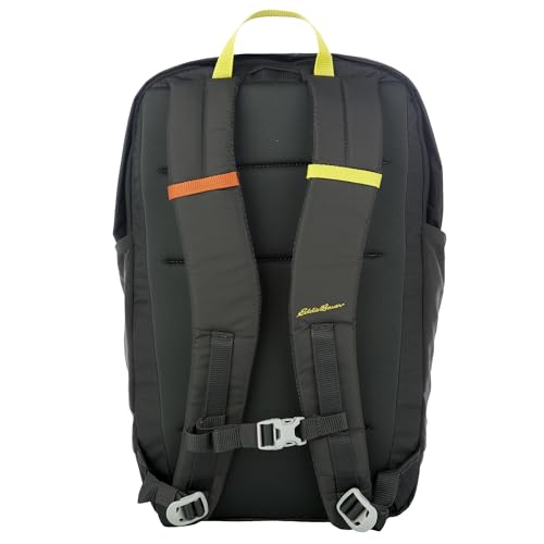 Eddie Bauer Nomad Backpack with Compression Straps and Hydration/Laptop Compatible Sleeve, Carbon, 22L - color: Carbon, size: 22L