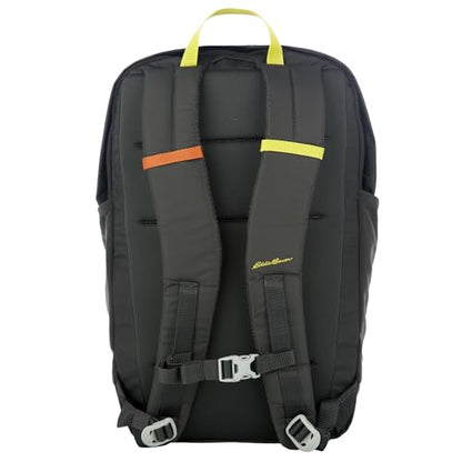 Eddie Bauer Nomad Backpack with Compression Straps and Hydration/Laptop Compatible Sleeve, Carbon, 22L - color: Carbon, size: 22L