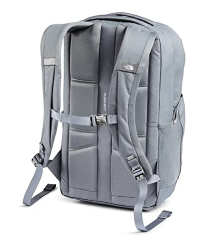 The North Face Jester Everyday Laptop Backpack | Commuter Daypack with Water Repellent Finish, 16" Laptop Sleeve, Huge Main Compartment, Mid Grey Dark Heather/TNF Black,One Size - color: Mid Grey Dark Heather/Tnf Black