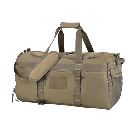 Greencity 40L 3-in-1 Gym Duffle Backpack with Shoe Compartment (OD.Green) - color: OD.Green