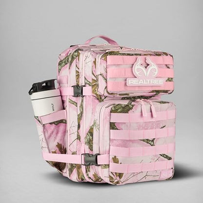 WOLFpak 35L Meal Prep Management Backpack (Realtree APX Flushing Pink) | Easily Store & Organize Food Storage Containers w/Built-In Lunch Box, Cooler, Travel, Insulated Bag - color: Realtree Apx Flushing Pink