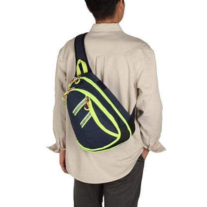 First Aid Sling Bag Backpack,Sling Crossbody Bag,Heavy Duty Emergencies Medical Bag,For Cycling Camping Traveling. (Blue, S) - color: Blue, size: Small