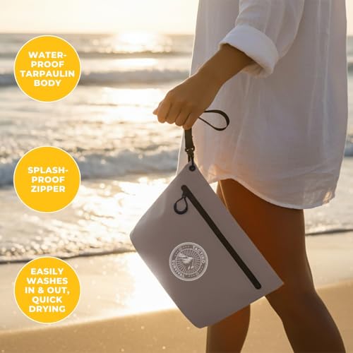 Tactiko 3L Heavy-Duty Zipper Pouch – Splash-Resistant Gear Organizer - color: Gray