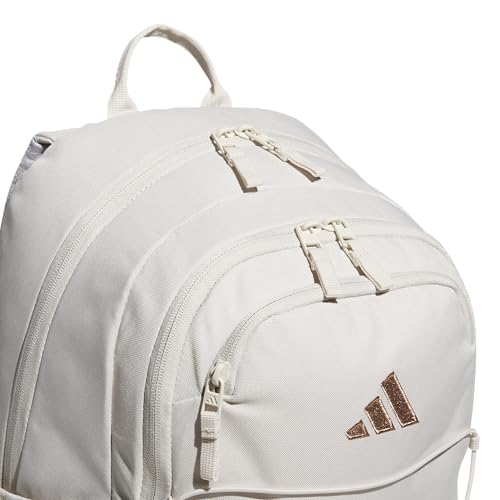 adidas Amplifier Backpack for Laptop, School and Gym, 28L, Alumina Beige/Rose Gold/Bungie, OSFA - color: Alumina Beige/Rose Gold/Bungie
