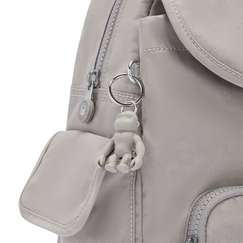 Kipling Women's City Pack S Backpacks, Grey Grey, 27x33.5x19 Centimeters (B x H x T) - color: Grey Grey, size: 27x33.5x19 centimeters (B x H x T)