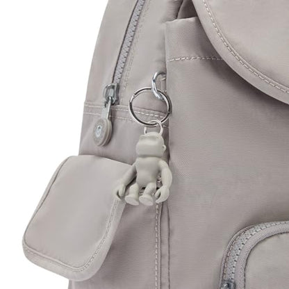 Kipling Women's City Pack S Backpacks, Grey Grey, 27x33.5x19 Centimeters (B x H x T) - color: Grey Grey, size: 27x33.5x19 centimeters (B x H x T)