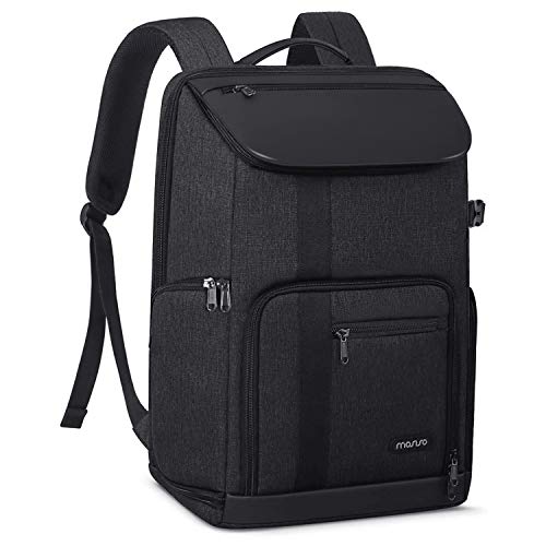 MOSISO Camera Backpack, DSLR/SLR/Mirrorless Large Men/Women Photography Camera Bag Case with 17.3 inch Laptop Compartment&Tripod Holder&Rain Cover Compatible with Canon/Nikon/Fuji/Laptop, Space Gray