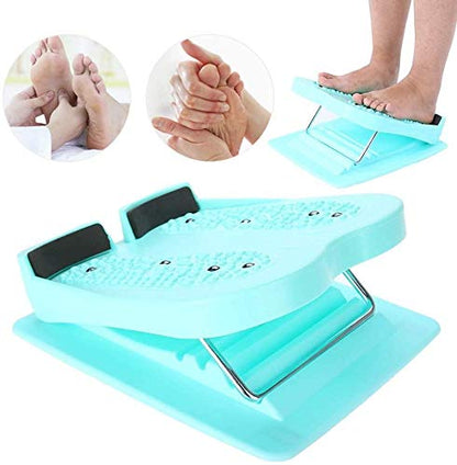 Calf Stretcher Slant Board, Achilles Tendon Stretcher, Adjustable Incline Boards Slant Board Positions Foot Stretch Wedge Board for Hamstring Achilles Leg Muscle Exercise,Blue - color: Blue