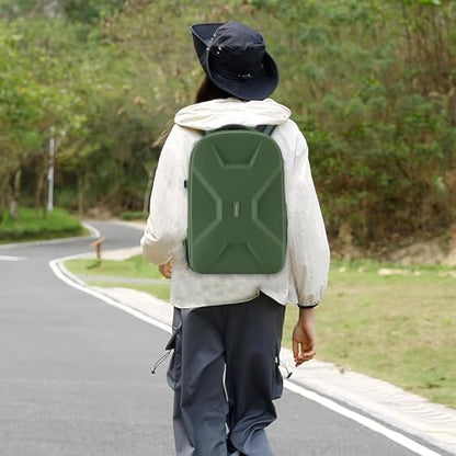 MOSISO Camera Backpack,DSLR/SLR/Mirrorless Photography Camera Bag Full Open Waterproof Hardshell Bag with Insert&Tripod Holder&Laptop Compartment Compatible with Canon/Nikon/Sony, Army Green - color: Army Green