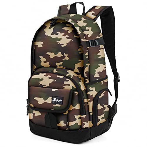 rickyh style School Backpack Travel Bag for Men & Women Lightweight College Back Pack with Laptop Compartmen - color: 04jl