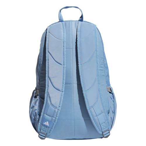 adidas Defender 5 Backpack for Sports, Gym, School and Travel, 33L, Team Light Blue/White, OSFA - color: Team Light Blue/White