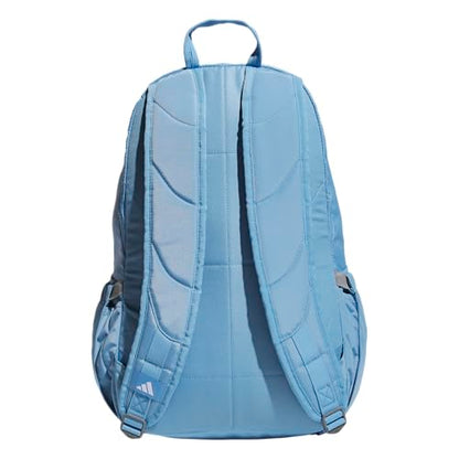 adidas Defender 5 Backpack for Sports, Gym, School and Travel, 33L, Team Light Blue/White, OSFA - color: Team Light Blue/White