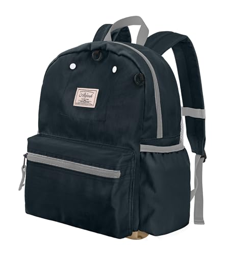 atgark Toddler Backpack for Boys 2-5: Preschool Kindergarten Backpack - 13" Daycare Backpack Fit A4 Folder - color: Dark Blue, style: Ages 2-5 (13" H Fit A4 Folder)