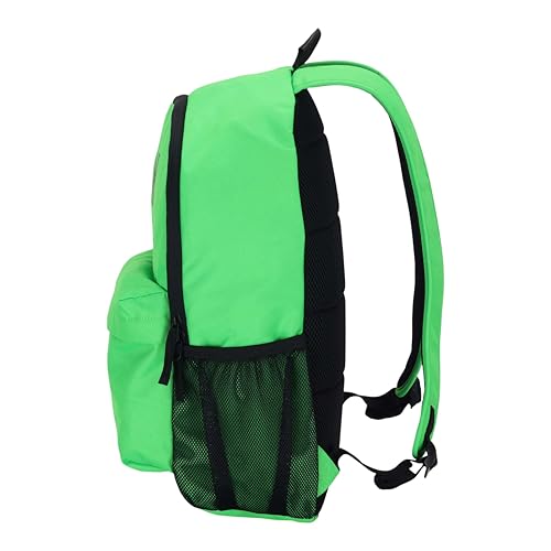 Fox Racing Clean Up Backpack, Slim Everyday School & Street Bag with Laptop Sleeve, Water Bottle Pocket & Adjustable Straps, Fluorescent Green - color: Fluorescent Green