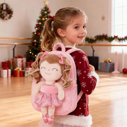 Gloveleya Kids Backpack - Pink 9 inches - color: Pink, size: 9 inches