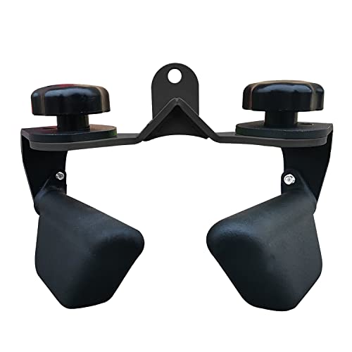 Adjustable Lat Pull down Bar, Cable Machine Attachments for Gym, Home Gym Fitness T-bar Row Pulldown Attachments, Lat Pull Down Machine Wide Grip Neutral Grip Handle - color: SP-B01