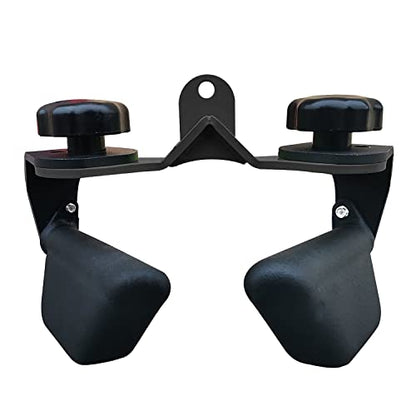 Adjustable Lat Pull down Bar, Cable Machine Attachments for Gym, Home Gym Fitness T-bar Row Pulldown Attachments, Lat Pull Down Machine Wide Grip Neutral Grip Handle - color: SP-B01