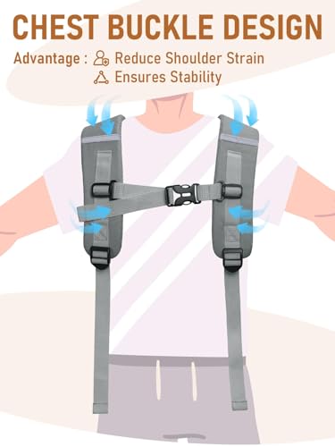 Clear Backpack Heavy Duty for Women Men Boys Girls, Large Clear Bookbag See Through Backpack for School College - color: 6#grey+pouch-no Reflective Strips