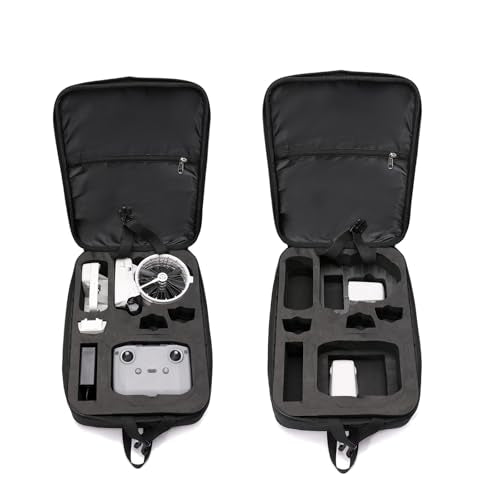 Backpack Case for DJI Flip, Travel Carrying Storage Shoulder Bag EVA Protective Cover Shell can Store Flip Drone Accessories, RC2 or RC-N3 Remote, Charging Hub Batteries Portable Organizer