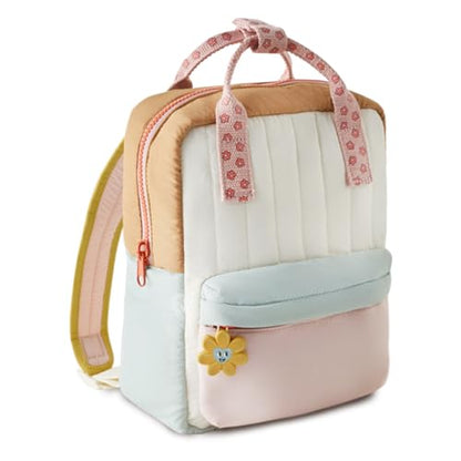 mini toddler backpacks for girls 2-4 - Cute Sunflower flower Hanging Colored small diaper bag and Preschool Bookbag - style: Flowers