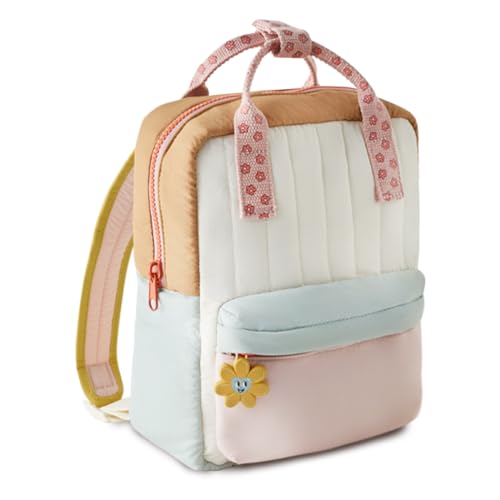 mini toddler backpacks for girls 2-4 - Cute Sunflower flower Hanging Colored small diaper bag and Preschool Bookbag - style: Flowers