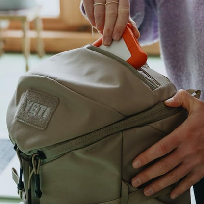 YETI Ranchero Backpack 22L, All-Day Utility Pack, Structured and Durable, Olive - color: Olive, size: 22L