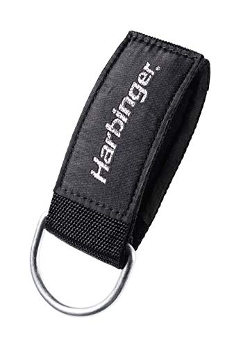 Harbinger Ankle Cuff: Premium Adjustable Support for Strength Training, Cable Machines, and Resistance Workouts – Enhance Comfort and Performance - size: 2 Inch