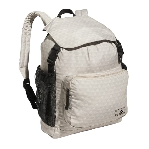 Saturday Sport Fashion Compact Small Size Backpack - color: Bos Mini Monogram Wonder Beige/Black