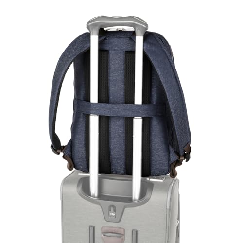 Travelpro Platinum Elite Business Laptop Travel Backpack, Fits up to 16 Inch Laptop, Water Resistant, Men and Women, True Navy Blue - color: True Navy Blue, size: 17.5 inches