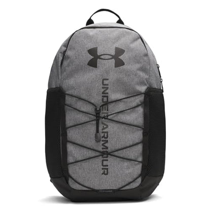 Under Armour Unisex Hustle Sport 6.0 Backpack, (025) Castlerock/Black/Black, One Size Fits Most - color: (025) Castlerock / Black / Black, size: One Size Fits Most