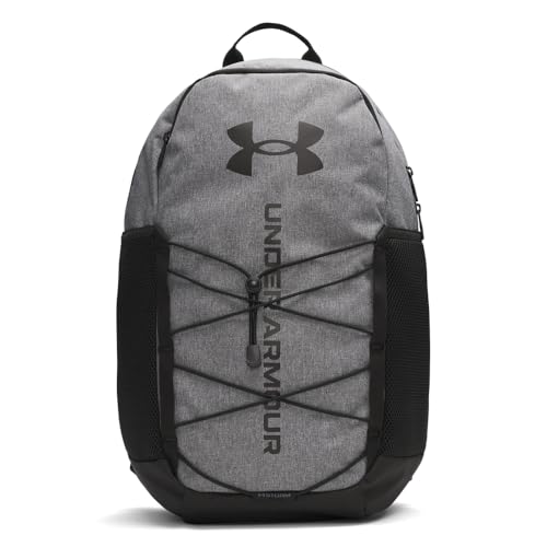 Under Armour Unisex Hustle Sport 6.0 Backpack, (025) Castlerock/Black/Black, One Size Fits Most - color: (025) Castlerock / Black / Black, size: One Size Fits Most