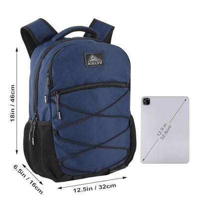 Kelty Laptop Backpack Bag 25 L Hiking Backpack for Men, Women, Work | 18 inch Travel Backpack Carry On Approved (Navy)