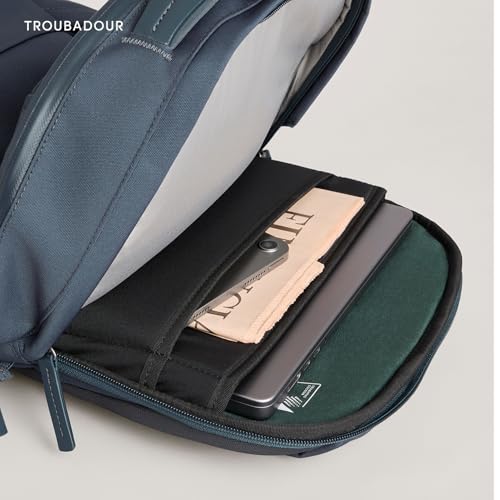 Troubadour Apex 4.0 Compact - 16L Premium Laptop Backpack - Ergonomic & Water Resistant - Designed for Work and Travel - Basalt - color: Basalt